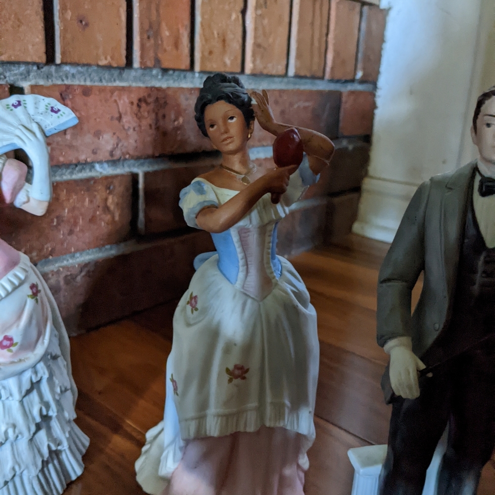 vintage homco porcelain collectible figurine victorian - Picture 2 of 9